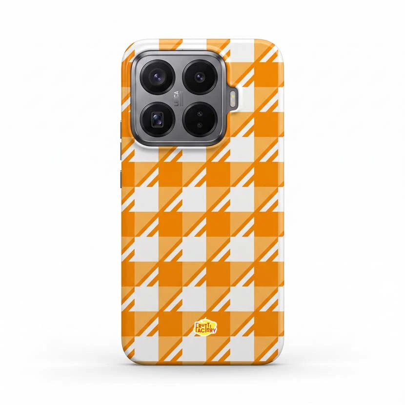 Coque de téléphone - Xiaomi - Antichoc - Arti Vichy Love - Orange