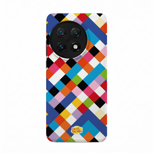 Coque de téléphone - OnePlus - Antichoc - Arti Arlequin - Multicolore