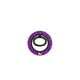 Bague de téléphone magnétique motif dalmatien violet, bague seule, sans téléphone