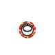 Bague de téléphone magnétique motif tomate rose, bague seule, sans téléphone