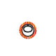 Bague de téléphone magnétique motif zèbre orange, bague seule, sans téléphone