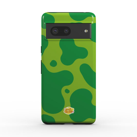 Coque antichoc magnétique Google Pixel dinosaure vert, vue de face