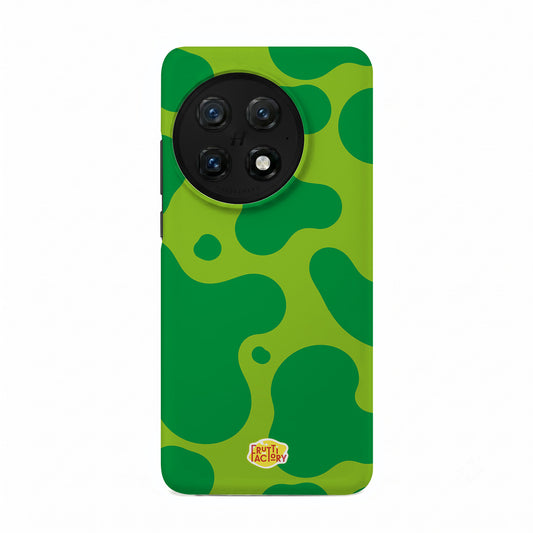 Coque antichoc OnePlus dinosaure vert, vue de face