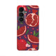 Coque fine et légère Samsung Galaxy grenade violet, vue de face