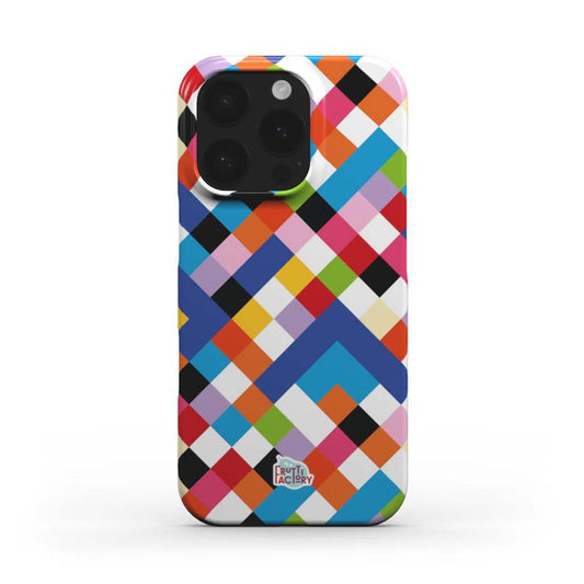 Coque de téléphone - iPhone - Fine - Arti Arlequin - Multicolore