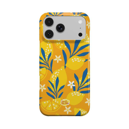 Coque de téléphone - iPhone - Fine - Frutti Lemon Tree - Jaune