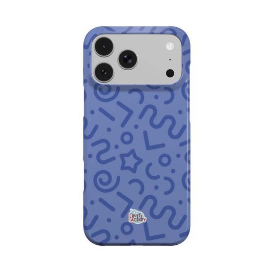 Coque de téléphone - iPhone - Antichoc - Arti Tortillon - Bleu