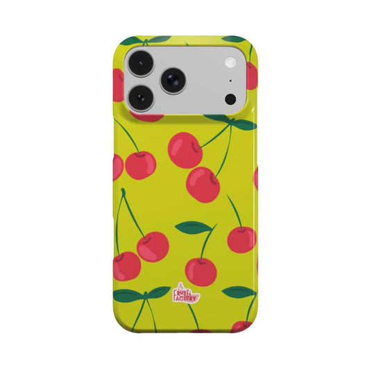 Coque de téléphone - iPhone - Antichoc - Frutti Cherry Pop - Vert