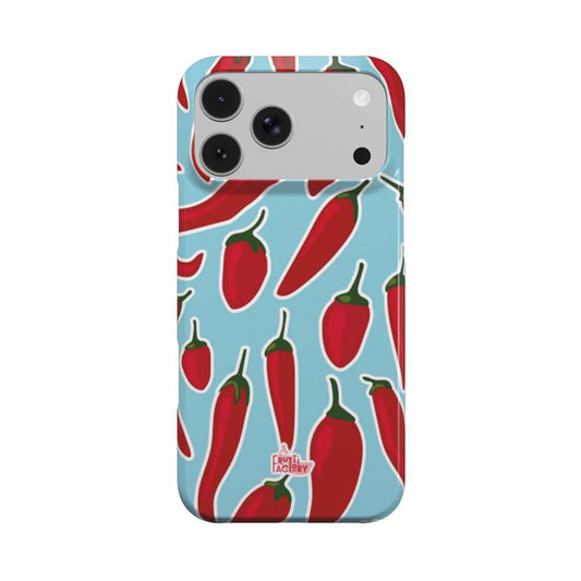Coque de téléphone - iPhone - Antichoc - Frutti Spicy Chili - Bleu