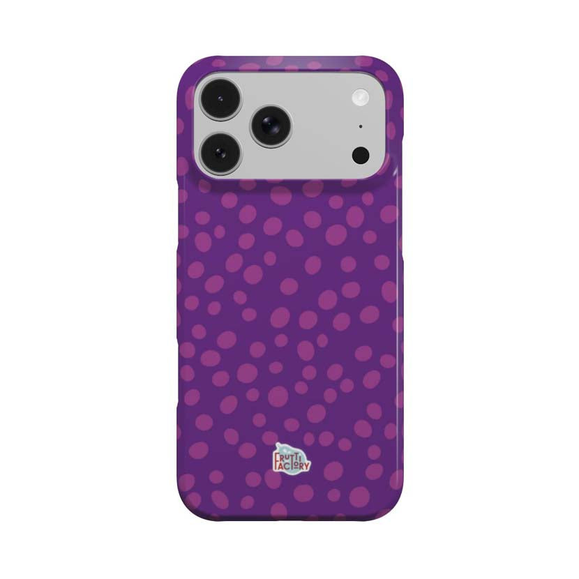 Coque de téléphone - iPhone - Fine - Graou Dalma - Violet