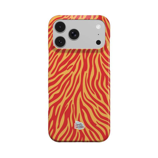 Coque de téléphone - iPhone - Fine - Graou Safari - Orange
