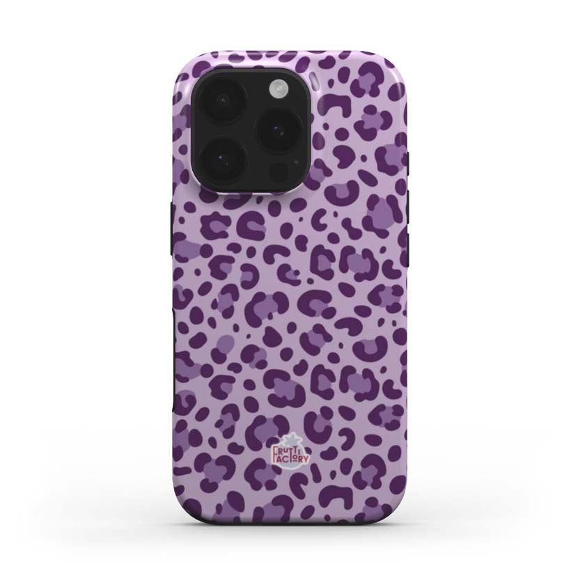 Coque de téléphone - iPhone - Antichoc - Graou Léo - Mauve