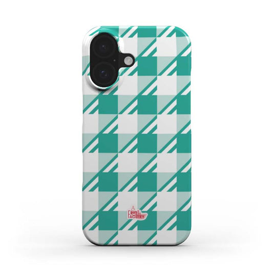 Coque de téléphone - iPhone - Antichoc - Arti Vichy Love - Menthe