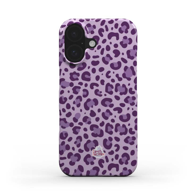 Coque de téléphone - iPhone - Antichoc - Graou Léo - Mauve