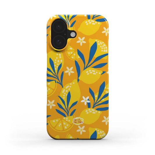 Coque de téléphone - iPhone - Fine - Frutti Lemon Tree - Jaune