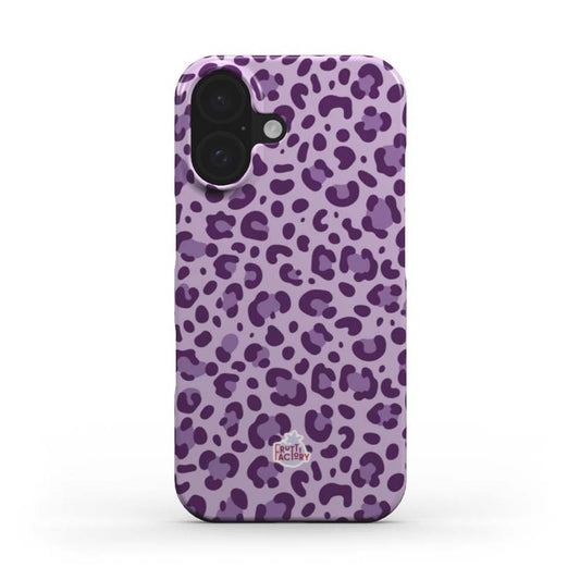 Coque de téléphone - iPhone - Fine - Graou Léo - Mauve