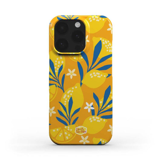 Coque de téléphone - iPhone - Antichoc - Frutti Lemon Tree - Jaune