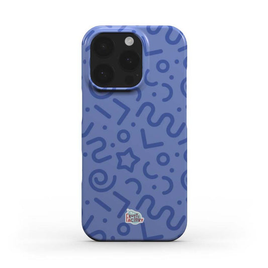 Coque de téléphone - iPhone - Antichoc MagSafe - Arti Tortillon - Bleu