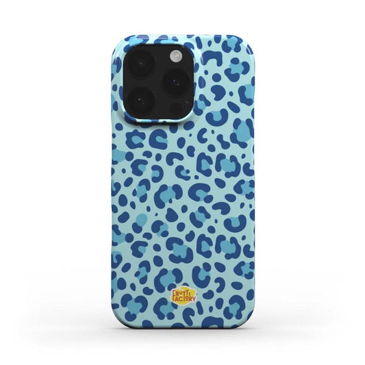 Coque de téléphone - iPhone - Fine - Graou Léo - Bleu