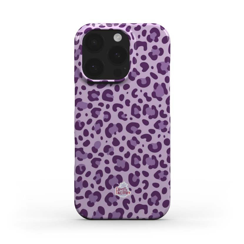 Coque de téléphone - iPhone - Antichoc - Graou Léo - Mauve