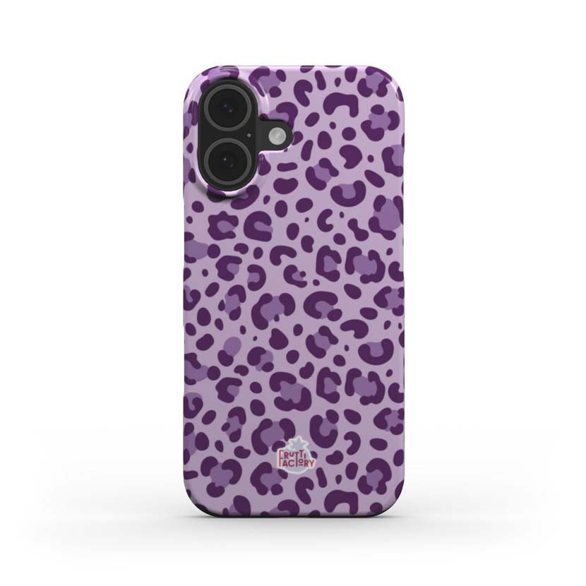 Coque de téléphone - iPhone - Antichoc - Graou Léo - Mauve