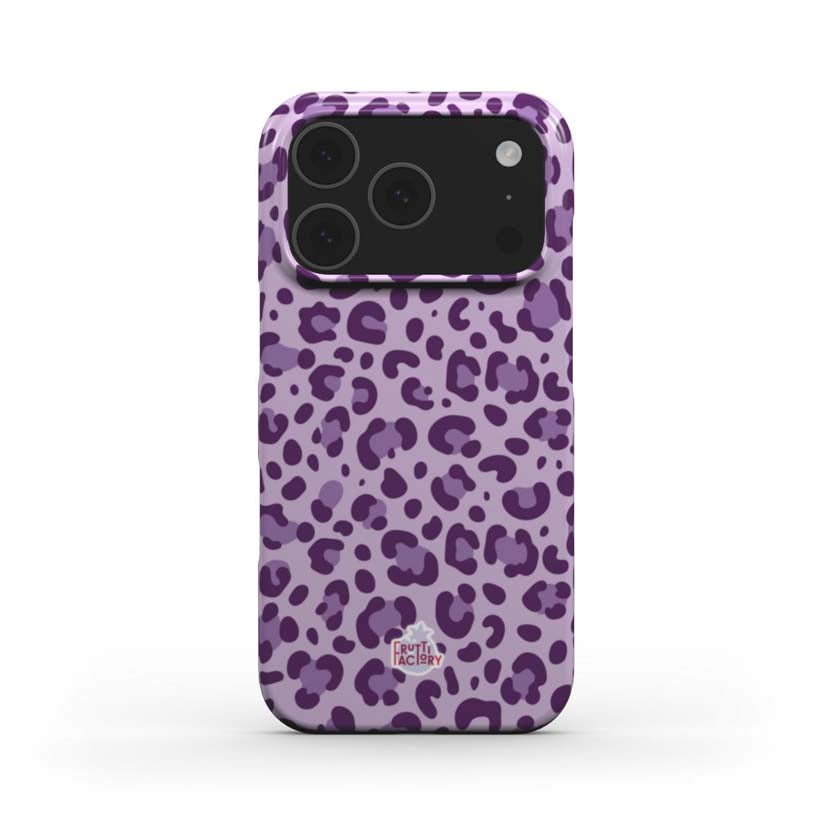 Coque de téléphone - iPhone - Antichoc - Graou Léo - Mauve