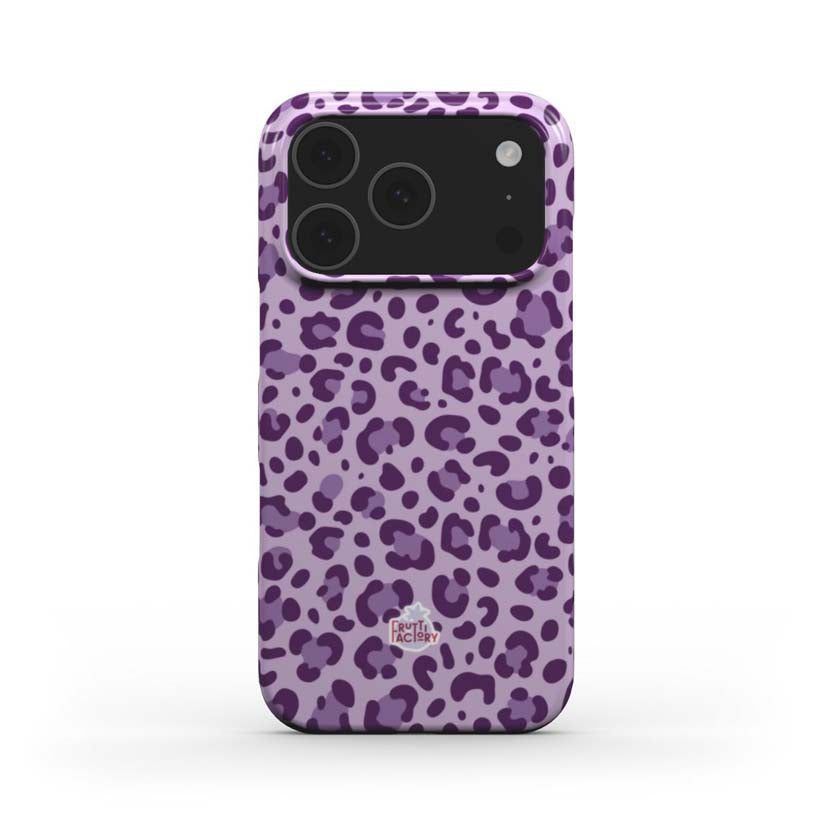 Coque de téléphone - iPhone - Antichoc - Graou Léo - Mauve