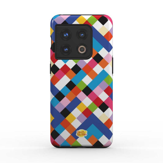 Coque de téléphone - OnePlus - Antichoc - Arti Arlequin - Multicolore