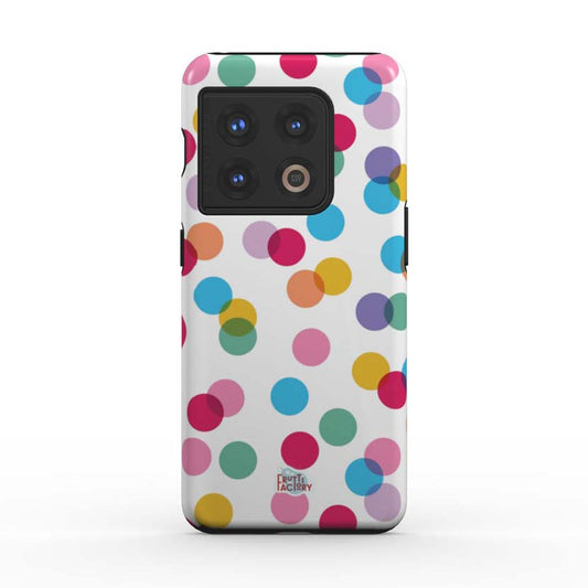 Coque de téléphone - OnePlus - Antichoc - Arti Confetti - Blanc