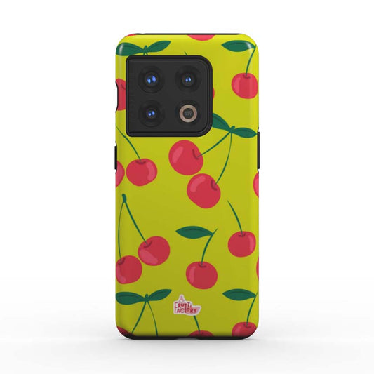 Coque de téléphone - OnePlus - Antichoc - Frutti Cherry Pop - Vert