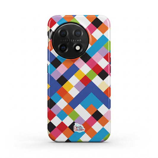 Coque de téléphone - OnePlus - Antichoc - Arti Arlequin - Multicolore