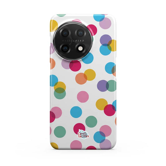Coque de téléphone - OnePlus - Antichoc - Arti Confetti - Blanc