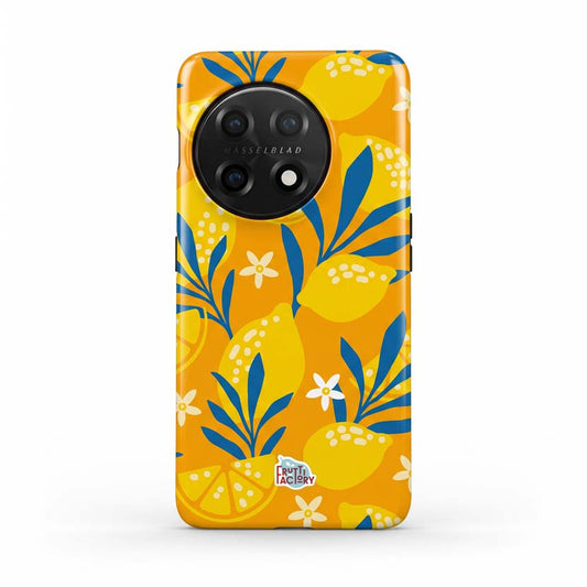 Coque de téléphone - OnePlus - Antichoc - Frutti Lemon Tree - Jaune