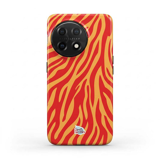 Coque de téléphone - OnePlus - Antichoc - Graou Safari - Orange
