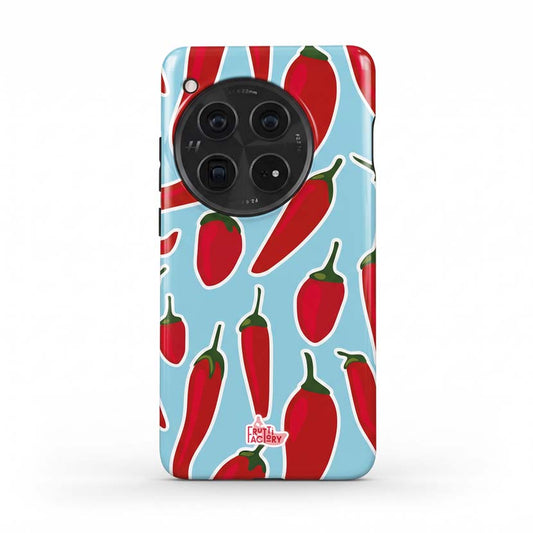 Coque de téléphone - OnePlus - Antichoc - Frutti Spicy Chili - Bleu