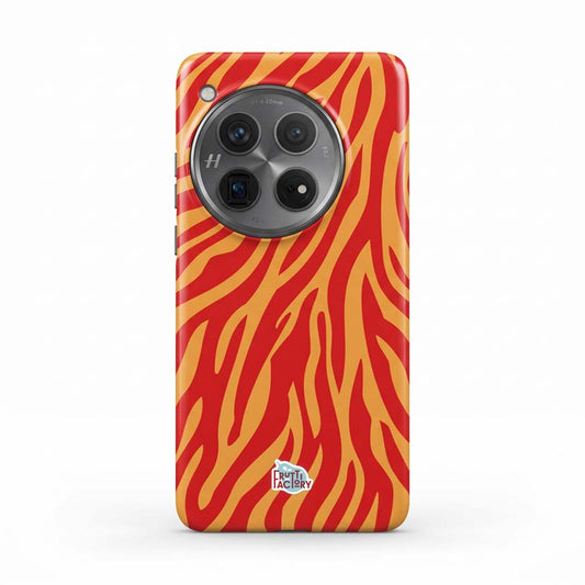 Coque de téléphone - OnePlus - Antichoc - Graou Safari - Orange