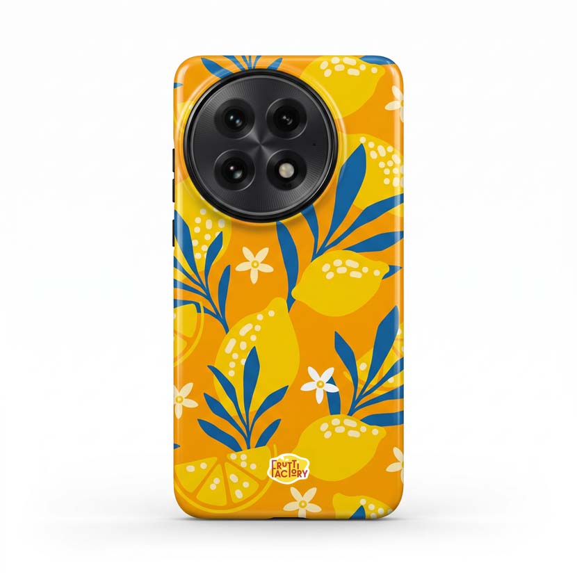 Coque de téléphone - OnePlus - Antichoc - Frutti Lemon Tree - Jaune