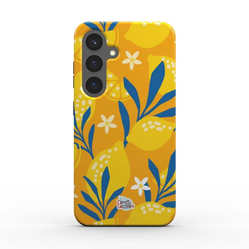 Coque de téléphone - Samsung Galaxy - Fine - Frutti Lemon Tree - Jaune