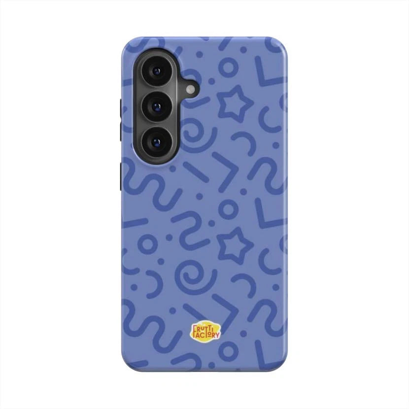 Coque de téléphone - Samsung Galaxy - Antichoc - Arti Tortillon - Bleu