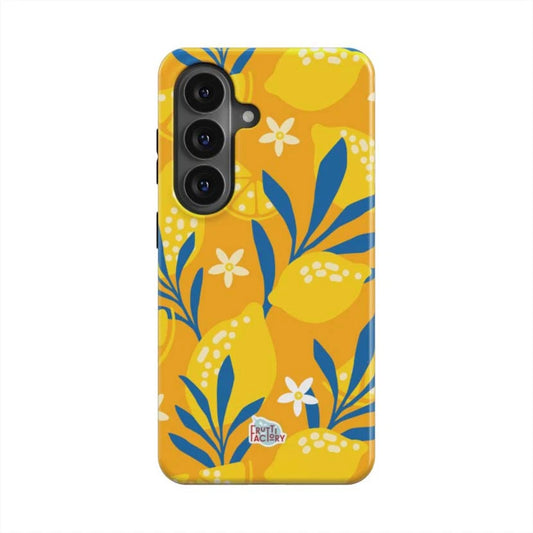 Coque de téléphone - Samsung Galaxy - Fine - Frutti Lemon Tree - Jaune
