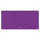 Sous-main de bureau motif dalmatien violet, vue de face