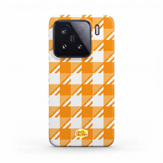 Coque de téléphone - Xiaomi - Antichoc - Arti Vichy Love - Orange