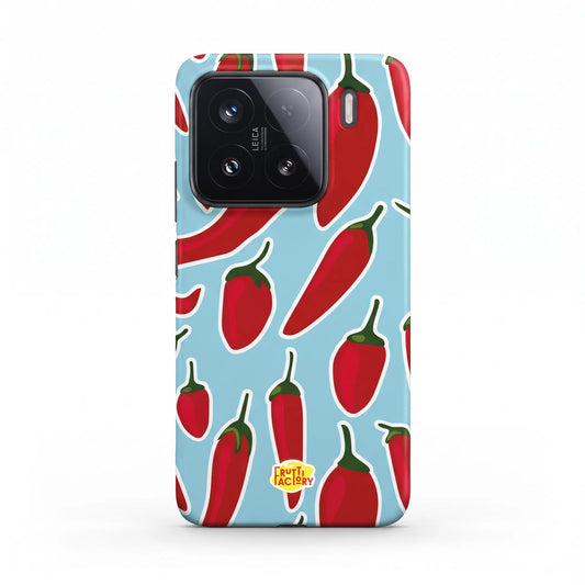 Coque de téléphone - Xiaomi - Antichoc - Frutti Spicy Chili - Bleu
