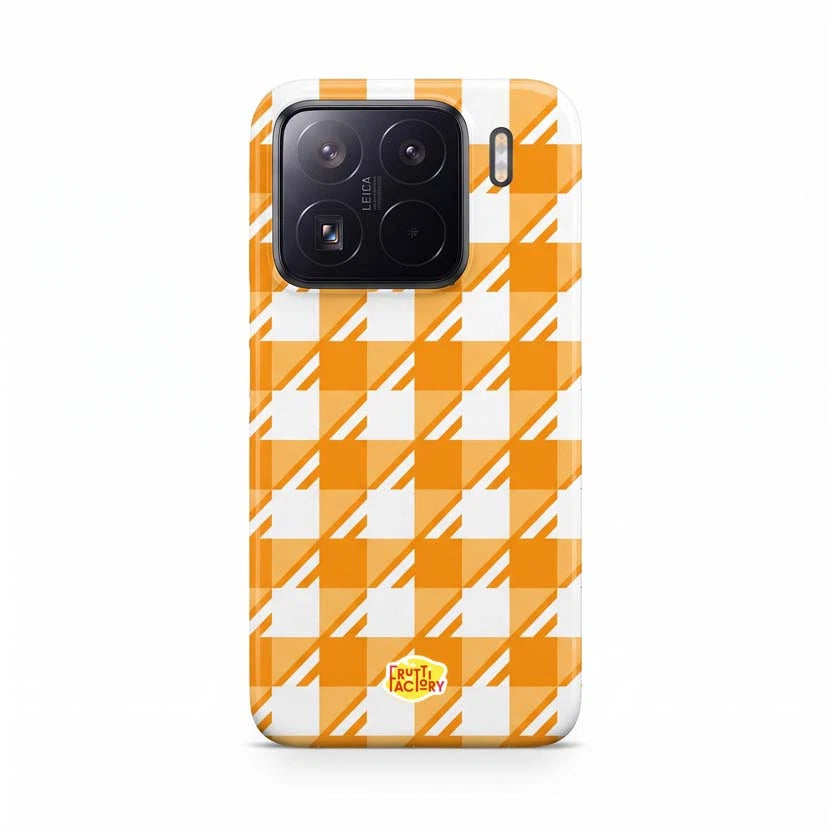 Coque de téléphone - Xiaomi - Antichoc - Arti Vichy Love - Orange