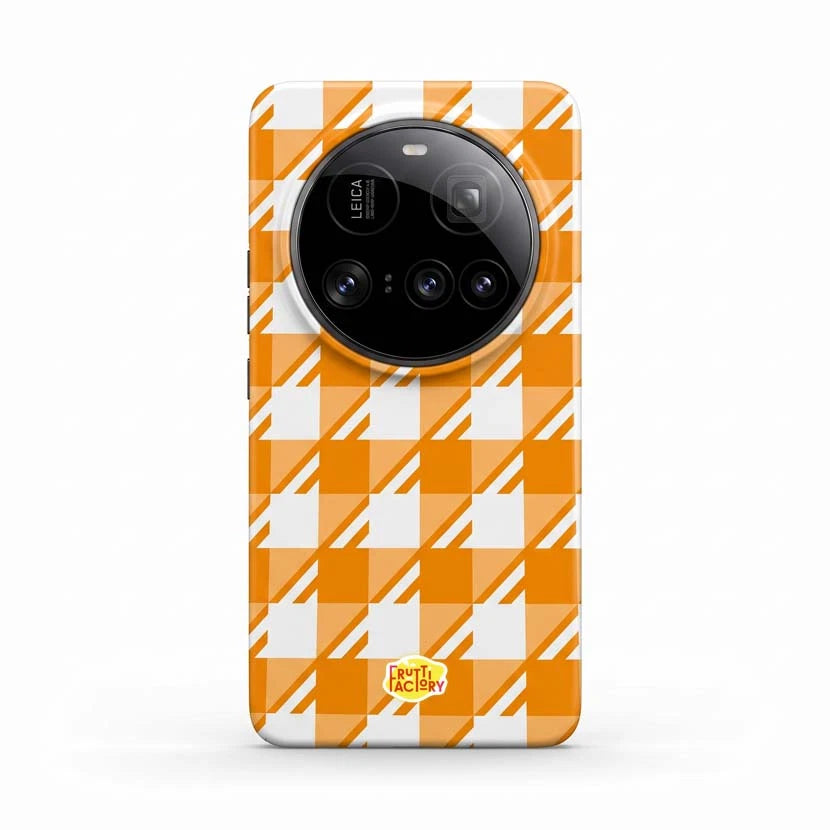 Coque de téléphone - Xiaomi - Antichoc - Arti Vichy Love - Orange