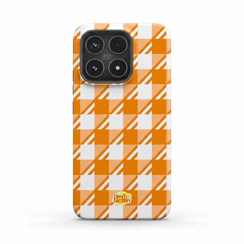 Coque de téléphone - Xiaomi - Antichoc - Arti Vichy Love - Orange