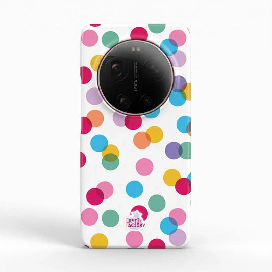 Coque de téléphone -  Xiaomi - Antichoc - Arti Confetti - Blanc