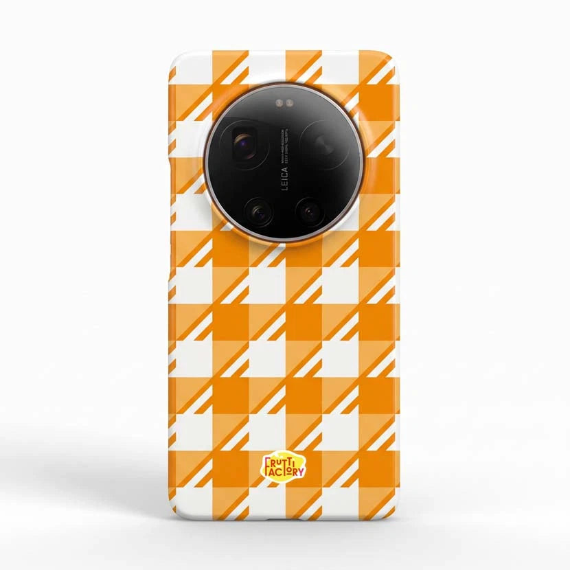 Coque de téléphone - Xiaomi - Antichoc - Arti Vichy Love - Orange